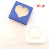 3D Mink cílios Pacote Caixas Falso forma Cílios Amor embalagem caixa de cílios vazio embalagens de papel Caso Lashes Box