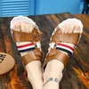 Sandales 2021 été hommes concepteur mode plage cuir Vietnam chaussures hommes gladiateur romain pour la main Sandalia Masculina