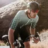 ATTAQUER maillot de cyclisme à manches courtes chemise de cycle à manches en maille d'air vêtements de vélo super respirants Ademend fietsshirt3982369