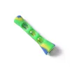 Moda Horn Forma di vetro silicone FDA pipe d'erboristeria 20mm Purini Tubi Cigarettes Piroga tabacco da pipa mano Spoon tubi