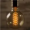 Bombilla de luz Edison Retro E27 220V 40W ST64 G80 G95 T10 T45 T185 A19 A60 bombillas de ampolla incandescente de filamento lámpara Edison Vintage