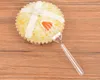 3000 pezzi di plastica usa e getta 3.9 "mini forchetta nera trasparente in plastica piccola forchetta da frutta pick festa dessert torta cupcake buffet 10 cm