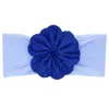 12 couleurs Baby Girl Nylon Fleur bandeau Fashion Soft Candy Color Bohemia Bow Girl Infant Hair Accessories Bandband7086608