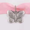 Andy Jewel 925 Sterling Silver Beads Decorative Butterfly Pendant Charms Fits European Pandora Style Jewelry Bracelets & Necklace 397933CZ