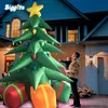 Podwórko Playhouse Company Inflatible Tree Christmas Decoration House Prezent