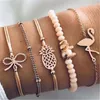 Fashion Beads Stone Turtle Bracelet Set for Women Geometric Tree of Life Shell Braclets Bohemia Summer Jewelry9270449