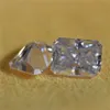 LotusMaple Free Ship 0.5 - 10CT LAVERAINT LAB MOISSANITE ICE CRACKED CURCH TOP TOP
