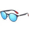2021 브랜드 디자인 패션 패션 남자 라운드 편광 선글라스 TR90 고품질 태양 안경 여성 남성 안경 UV400272p
