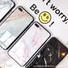 Art und Weise neuer Marmor-ausgeglichenes Glas-Telefon-Kasten für Apple iPhone X 8 7 6 6s plus alles inklusive Fall-weiche Rand-Abdeckung für iPhone Xs maximales XR Coque