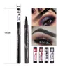 Lulaa Vattentät Ögonbryn Penna Fyra Claw Eye Brow Tint Makeup 6 Färger Ögonbryn Penna Brun Svart Grå Brush Kosmetika 120 st / Lot DHL