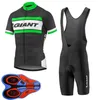 Team Cycling korta ärmar Jersey Bib Shorts Set 2021 Summer Bicycle Clothing Breattable Men 9D Gel Pad U820076188066