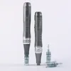 Digital 6 levels Derma Pen Professional wireless dr. pen M8 with needle cartridge round nano needles