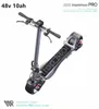 VAT 무료 최신 스케이트 보드 Mercrane Widewheel Pro Kickscooter 48V 1000W 스마트 전기 스쿠터 와이드 휠 듀얼 모터 디스크 브레이크 스케이트 호버 보드