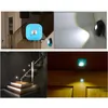 Отказ LED Night Light Индикатор питания датчик движения лампы с зари до зари Smart Sensor фонариком Auto On / Off Кабинет Лестница Шкаф освещения