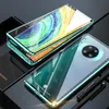 Magnetyczny adsorpcja Front and Back Hartred Glass Case dla Huawei Mate 30 Pro Mate 20 Pro P20 Pro P20 Lite Nova 3 3i