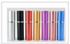 Perfume Bottle 5ml Aluminium Anodized Compact Perfume Aftershave Atomiser Atomizer Fragrance Glass ScentBottle Mixed Color EEA8401588382