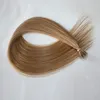 Extensions de cheveux humains brésiliens à Double anneau Nano, couleur gris 33 30 12 613 60 08g 1g par brin 200s Lot89671757935934