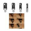 Professionell borrbitar Claw Type Round Shank Wood Plug Cutter Set Cork Cutters Tools för snickeri