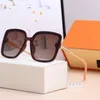 Popularne okulary przeciwsłoneczne Luksusowe kobiety 2229 kwadratowy letni w stylu letni pełna ramka Ochrona Ochrony UV mieszana w ramach pudełka 313M