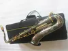 Varum￤rkesanpassad 802 Tenor Saxofon Sax B Flat Abalone Skivor Spela professionellt stycke Musik Black Sax Free Ship Musical Instrument