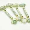 Natural Jade Beauty Container Jade Roller Face Thinner Face Massager Facial Beauty Stick