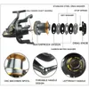 FDDL 5000-9000 Größe 12+1 Kugellager Big Trolling Angelrollen Feeder Metall Angelrolle Karpfen Molinete Rolle Shimano T191015