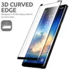 Edge Glue Curved Screen Protector Tempered Glass for Samsung Galaxy S21 S20 Ultra S10 Note 10 S9 S8 Plus S7 Case Friendly