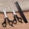 3PC Haarschaar Snijscharen Salon Professionele Kapper Dunner Hairdressing Set Styling Tool Kappers Kam