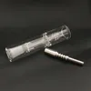 Verre barboteur tuyau d'eau Embouchure Tige eau barboteur 14mm avec verre cloueuse titane Adaptateur eau pour Solo Air