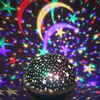Nyhet lysande leksaker romantisk stjärnhimmel ledd natt ljus projektor batteri USB natt ljus kreativ födelsedag leksaker för barn