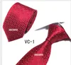 8cm Geschäftsanzug koreanische Krawatte Männer gestreiften Jacquard-Business-Anzug