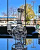 Exosphose Ball Fab Egg Recycler DAB Riggar Tjockglas Bongs Gratis Frakt 2 Funktion Glas Vattenrör Rökrör Hookahs 14 mm Joint