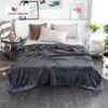 Slowdream Thick Sherpa Throw Dark Gray Blanket Weighted Flannel Fleece Blanket Queen King Adult All Season For Bed Or Couch 1PCS8109013