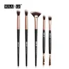 MAANGE 6 pièces ensemble de pinceaux de maquillage Pro poudre fard à paupières Eyeliner mélange de sourcils correcteur ombrage maquillage brosse trousse à outils cosmétique