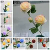 Peônia Falsa Flores Rosa Flower Artificial Real Touch Material Artificial Flor Do Casamento Buquê Dia dos Namorados Presente 16 Designs BT95