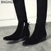 이탈리아 남성 High Heel Boots Coiffeur 패션 엘리베이터 신발 Mens 드레스 부츠 신발 발목 남자