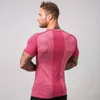 Brand Quick Dry T Shirt Mens Outdoor Sports Breathable Short Sleeve T-shirt High Quality Man's Gym Running Tee Shirt11
