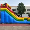 Wholesale PVC Material Inflatable Dual Slide Large Size Inflatable Slide with Pool for Water Park Games