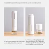 Portable Water Cup 300ml Outdoor Travel Tea Infuser Bottle Container Warm Keeping Food Grade PP Mug Thermos