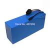 60V E BIKE BATTERY 60V 10.5AH 14AH 17.5AH 21AH 24.5Ah litiumbatteri Användning för Samsung 3500MAH Cell med BMS 2A laddare