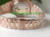 6 kolorowe top męskie zegarki Rose Gold 5980 1R Automatyczny mechaniczny luksusowy pasek Fold Pasp Wysoka jakość Sapphire Men Sport Watch294Q
