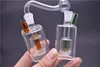 wholesale Oil Burner Bong Water Pipes with 10mm Male Thick Pyrex Glass Oil Burner Pipe with hose small smoking water bong dhl free