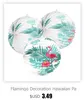 Sommar Hawaiian Party Decoration 3pc / Set Honeycomb Ananas bordscentrum Strandpool Luau Tropisk födelsedagsfest dekor