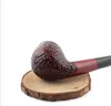 Factory direct selling red sandalwood pipe, mahogany pipe, solid wood, manual cigarette, smoking accessories, wholesale.