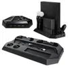 Supporto verticale per doppia stazione di raffreddamento con dock di ricarica per gamepad per Playstation 4 PS4 VR PS4 Pro