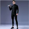 Autumn Men's Fitness Clothes Six New Fast-drying Tights for Men