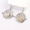 Boucles d'oreilles Harry Earring sablier convertisseur de temps Boucles d'oreilles Time-Turner