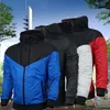 Falla tunna vindrunner mens kvinnor sportkläder högkvalitativa vattentäta tyg män sportjacka mode dragkedja hoodie plus storlek 3xl