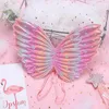 Baby Girls Cute Dancewear Conture Angel Wing for Children Cosplay Butterfly Wings Kids Colorful Association Fairy Wand 5 Colors C7685260