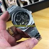 Лучшая версия Royal Series 26513BA.OO.1220BA.01 Skeleton Tourbillon набор Механический ручной намотки 28800 Vph Мужские часы Сапфир спортивные часы